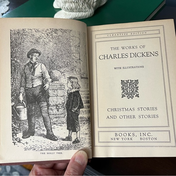 Charles Dickens Christmas Stories Book hardcover - Picture 4 of 9